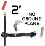 Firestik FG2648-B Kit 2' Black Cb Antenna, 17FT Coax Cable & Mount New. Fixed Price $84.99.