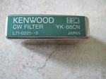 Kenwood YK-88CN Narrow 270HZ Solder Type Cw Filter In Very Nice Shape. Fixed Price $100.00.