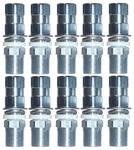 10 Lot Firestik K-4AX Heavy Duty S.s. Cb Radio Antenna Stud 3/8 24 Thread-bulk. Fixed Price $111.95.