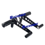 Universal Rearsets Foot Pegs Bobber Cafe Racer For Honda CB350 CB450 CB550 CB750. Fixed Price $52.30.