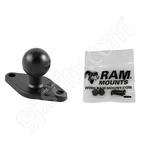 Ram Aluminum Diamond Mini Plate With 1 Inch Ball And Mounting Hardware. Fixed Price $13.48.