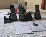 Motorola P1003 Dect 6.0 Cordless Expansion Handsets (lot Of 3) Tested Working. Fixed Price $30.00.