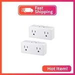 Clear Power 2-OUTLET Wall Tap With 3 PORTS(1 Usb-c), Multi Plug Exten. Fixed Price $18.31.