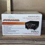 Pyramid PS9KX 5 Amp Power Supply W/cigarette Lighter Plug Factory Seald New. Fixed Price $42.49.