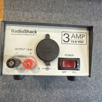 Radio Shack Regulated Power Supply 22-504 13.8 Volt Amp Dc Output 120V Input. Fixed Price $32.49.