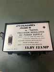 Pyramid Phase Precision Regulated Dc Power Supply Tenna Model PS-12 13.8V 10A. Fixed Price $79.00.