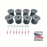Silicone Body Mount Kit (8PC) 2008-2016 Ford Powerstroke 6.4L 6.7L (crew Cab). Fixed Price $295.95.