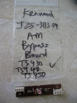 Kenwood J25-3113-04 Am Bypass Board For The TS-930 TS-940 TS-950 Very Nice. Fixed Price $38.00.