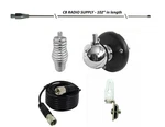 Crs 102" Cb Radio Antenna Combo Kit, Ball Mount, Spring, 9' Coax, Tie Down. Fixed Price $154.15.