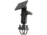 Ram Rail Tube, Post Mount W/ 1.5" Ball U-bolt Base & 3.625" Square Vesa. Fixed Price $75.99.