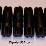 4 Black 3 Quality Nylon Dog Bone Antenna End Insulators Ham Cb /shortwave. Fixed Price $6.99.