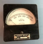 Vintage Dc Volts Meter Harvey Wells Model 141 Ham Radio Burlington. Fixed Price $14.99.