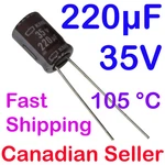 220UF 35V 8X11.5MM 105 Nippon United Chemicon Kmg For Lcd Tv Audio Radio Hifi. Fixed Price $63.38.