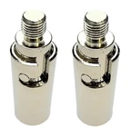 Pro Trucker Lot Of Amateur Radio Cb Antenna Chrome Quick Disconnect For 3/8-24. Fixed Price $27.75.