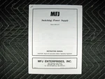 Genuine Switching Power Supply Model MFJ-4175 Instruction Manual. Fixed Price $9.99.