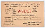 1930 W8DCI Ham Radio Qsl Wadsworth Ohio Vintage Posted Postal Card. Fixed Price $13.48.