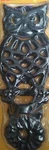 Vtg Kmart Metal Owl Hanger Bracket Swivel Arjon Nos Plant Garden Collectible. Fixed Price $38.00.
