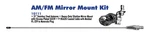 Aries Technology 10111 31" Am/fm Antenna & Mirror Mount Cable Complete Kit New. Fixed Price $34.99.