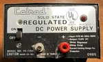 Calrad Electronics Solid State Regulated Power Supply 45-735A 13.8 Vdc. Fixed Price $15.00.
