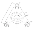 Rohn AS25GTB Thrust Bearing/rotor Shelf. Fixed Price $109.25.