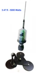 Sirio Bull Trucker Green Led CB/10M Antenna With Heavy Duty Triplex Mag Mount. Fixed Price $99.00.