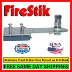 Firestik SS-194 Stainless Steel Mount Stake-hole W/ K-4 Stud Antenna Cb Radio. Fixed Price $24.95.