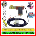 Workman SH4NMO Antenna Mount Vhf/uhf Flat Fit Stake Pocket W/ Coax Cable Kit. Fixed Price $30.95.
