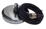 Procomm JBC110-12 3" Cb Antenna Magnet Mount W/ 12' RG58 Coaxial Cable, 3/8-24. Fixed Price $29.95.