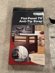 Sanus Systems ELM701B1 Anti-tip Strap For Flat Panel Tv Furniture. Fixed Price $12.00.