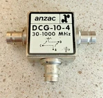 Anzac DCG-10-4 11DB Rf Directional Coupler 30-1000MHZ Bnc. Fixed Price $26.00.