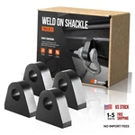 Weld On Shackle/clevis Mounts 1" Thick Steel For Off-road, Trucks, Trailers,. Fixed Price $39.79.