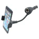 Car Mount Charger Holder Dc Socket Usb 2-PORT Cradle Swivel Dock For Cell Phones. Fixed Price $21.10.