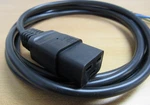Lot 4 Interpower 865910 Black Cord C19 Flying Leads 8FT IEC-320 Vde. Fixed Price $39.99.