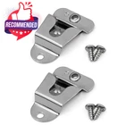 2 New Motorola Oem HLN9073B Mobile Mic Hang Clip With Screws For Two.... Fixed Price $23.07.