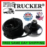Pro Trucker PTMAG318CX Magnet Mount Inch Chrome W/ 18' Coax For Antenna Whips. Fixed Price $19.95.