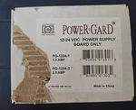 Powergard PG-1224-3, 2.5 Amp, 12-24 Vdc Supply Board. Fixed Price $20.00.