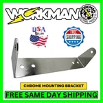 Workman C529C Chrome Cb Radio Bracket For Cobra 29LTD & Uniden PC78, 7-1/2" Wide. Fixed Price $14.90.