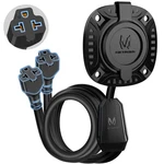5-IN-1 Ac Port Plug 20A 125V, Dual Awg Extension Cords For Trailer Truck Boat. Fixed Price $24.29.