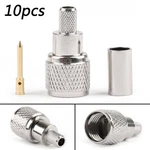 10PCS RG-58/U Motorola Cable Connector Mini-uhf Crimps For Antenna Male Radio. Fixed Price $15.61.