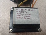 1 Heathkit 54-70 Power Transformer -tests Good. Fixed Price $45.00.