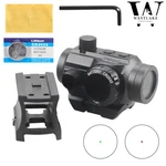 Tactical Reflex Red Green Dot Sight Scope With Dual Rail Mounts Black. Fixed Price $36.05.