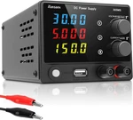 Adjustable Dc 0-30V 0-5A Power Supply Lab Variable Regulated Source Usb Port. Fixed Price $29.43.