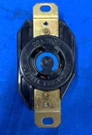 Hubbell Twist And Lock Wall Mounted HBL2320 L6-20R 20A 250V Nylon 2POLE Ul. Fixed Price $20.00.
