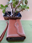 Rebecca Minkoff Womens Case Mate Portable Charging Wallet Brown Iphone Leather. Fixed Price $15.00.