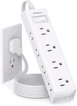 Flat Plug Power Strip, Ultra Thin Extension Cord - Addtam 12 Widely Ac 3. Fixed Price $24.47.