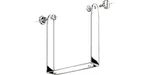 Kalibur BB25 X 6.7" 1.5" 6.5-INCH Bubba Bracket. Fixed Price $23.02.