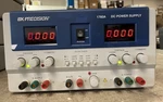 Bk Precision 1760A Triple Output Dc Power Supply, 0-30V 2A 4-6.5V 5A. Fixed Price $125.00.