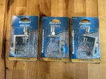 3- Barjan Mirror Mount Antenna Bracket Gm Models Prior 1990 #300-53710 Nos. Fixed Price $21.25.