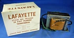 Vintage Nos Lafayette 24 Volt Filament Transformer 99-6266 Japan. Fixed Price $49.99.