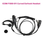 Icom F1000-011 Curved Earhook Headset For U86 F4033 V88 U88 G88 T10 Radio. Fixed Price $15.78.